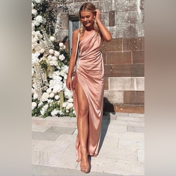 Jaus Lexi Samira Dress in Blush XS - Picture 3 of 8